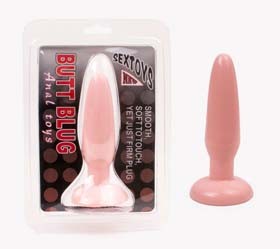 Anal Plug, TPR Material, Pink Black Red Blue Fresh and Purpl