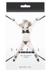 Sinful Black Bed Restraint Straps