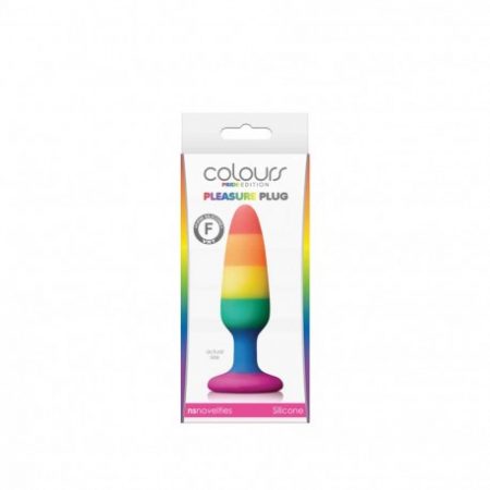 Colours - Pride Edition - Pleasure Plug - Small -Rainbow