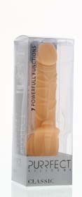 PURRFECT SILICONE CLASSIC 7INCH FLESH