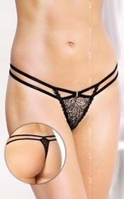 G-String 2450 - black {} S/M