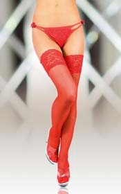 Stockings 5508 {} red/ 2